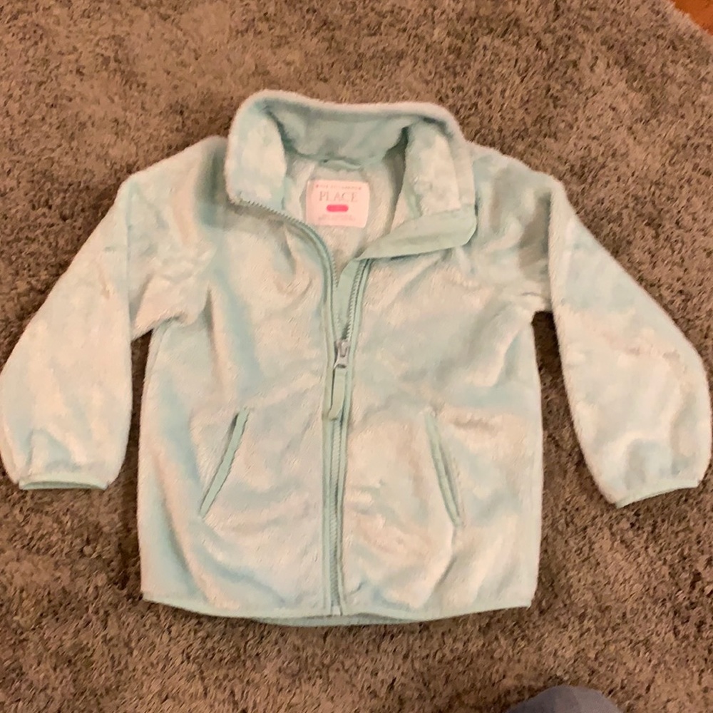 NWOT Children’s place girls fleece jacket. Size 3T
